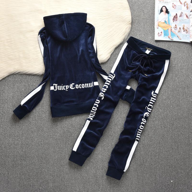 Women' Two Piece Pants Track Suit Ladies Autumn And Winter JC Velvet Sports Casual Two-piece Slim Fashion, Black
Women' Two Piece Pants Track Suit Ladies Autumn And Winter JC Velvet Sports Casual Two-piece Slim Fashion, Black