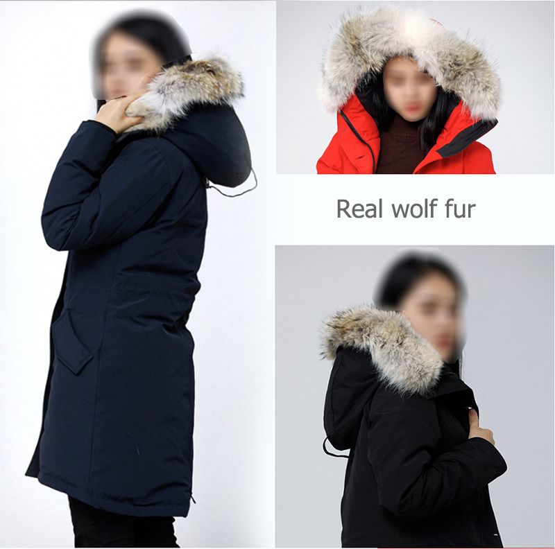 Winter Down Jackets Women Parkas Real Wolf Fur Female Thick Warm Coats Hooded Windproof Waterproof Outerwear, Pp
Winter Down Jackets Women Parkas Real Wolf Fur Female Thick Warm Coats Hooded Windproof Waterproof Outerwear, Pp