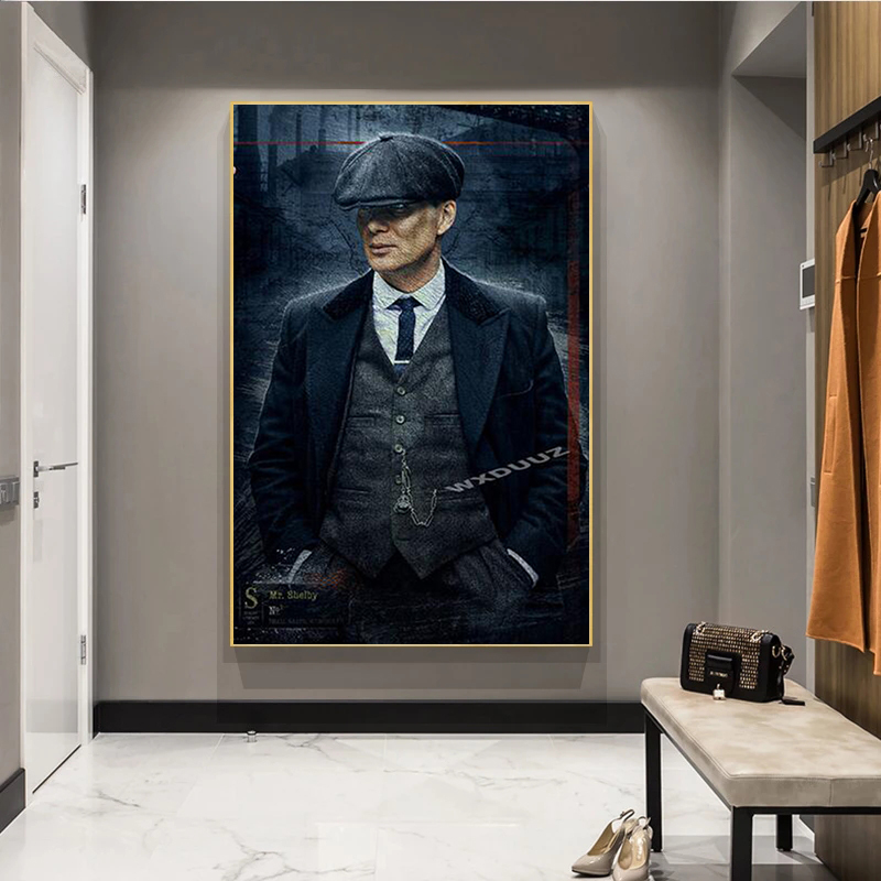 Peaky Blinders Season TV series painting wall art home decoration poster Art Decor Painting posters canvas painting