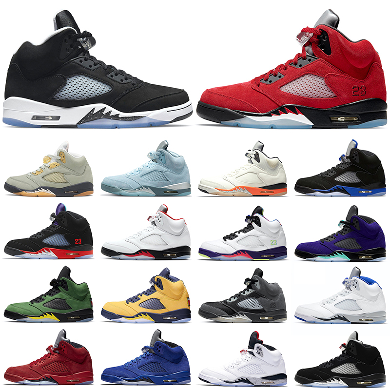 2022 5s Concord Men Basketball Shoes Jumpman 5 Green Bean Easter Blue Bird Raging Red Racer Blue Oreo Anthracite Mens Trainers Sport Sneakers, #11
2022 5s Concord Men Basketball Shoes Jumpman 5 Green Bean Easter Blue Bird Raging Red Racer Blue Oreo Anthracite Mens Trainers Sport Sneakers, #11