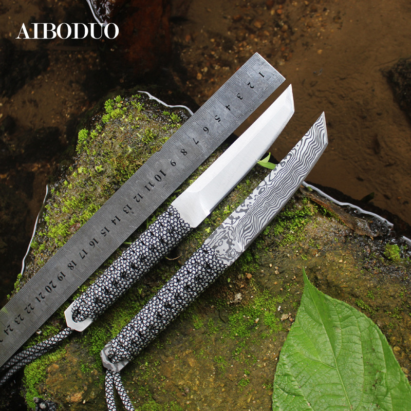 Straight knife Hunting Knife Surviva Camping Pocket Knife Portabe Pattern Outdoor Tactica Hot Damascus Bind Rope Knives
Straight knife Hunting Knife Surviva Camping Pocket Knife Portabe Pattern Outdoor Tactica Hot Damascus Bind Rope Knives