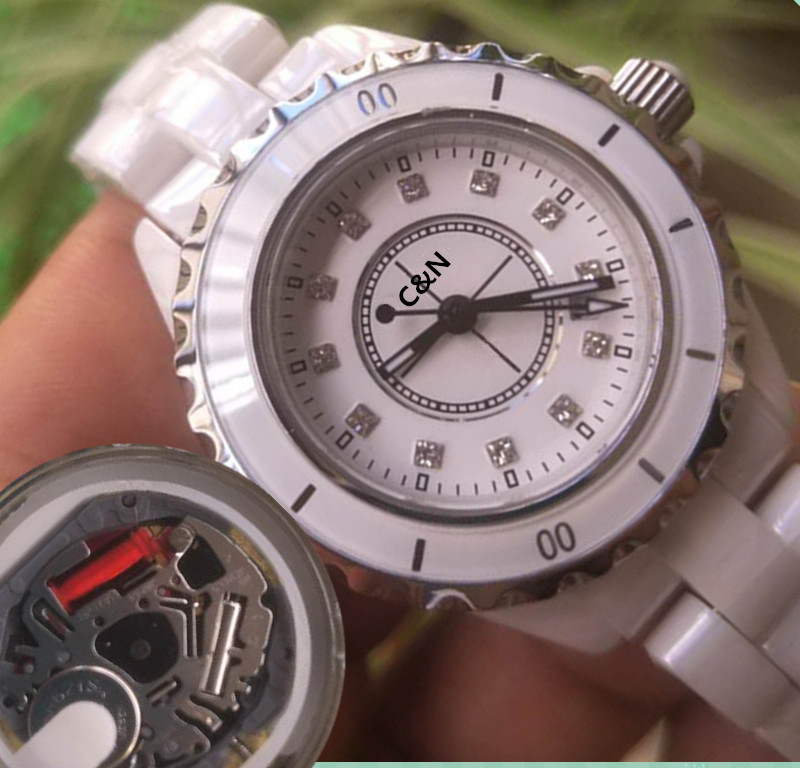 full diamond watches H0968C High Quality Ms Quartz Watch 32MM mens 38MM montres Fashion Ladies Ceramic Band Female Clock Relogio Montre, Box1
full diamond watches H0968C High Quality Ms Quartz Watch 32MM mens 38MM montres Fashion Ladies Ceramic Band Female Clock Relogio Montre, Box1