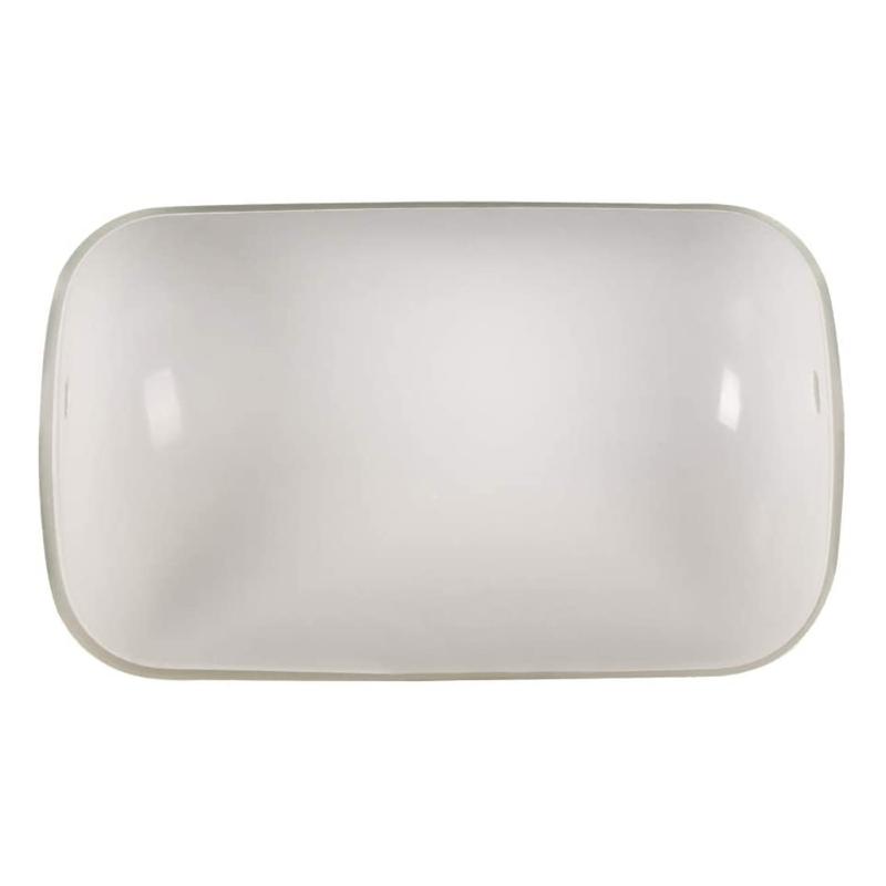 Lamp Covers & Shades 1 Piece Glass Material Bankers Shade Replacement Cover Of Table Lights White Color Lamps Replacements