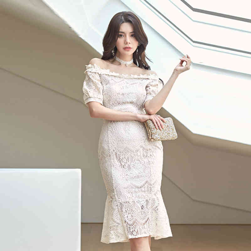 ZAWFL Off shoulder Dress for women Summer white Lace Short Sleeve Hollow Out Ladies Sexy Office Midi Dresses 210525
ZAWFL Off shoulder Dress for women Summer white Lace Short Sleeve Hollow Out Ladies Sexy Office Midi Dresses 210525