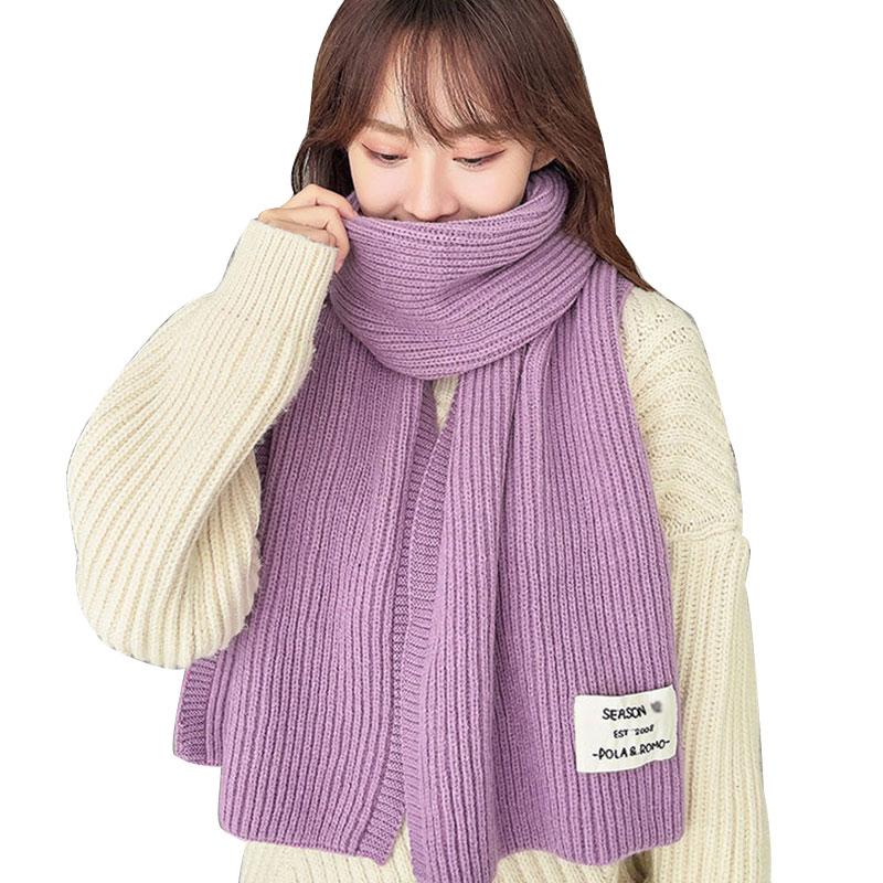 Scarves Women Solid Color Scarf Knitted Plush Long Colorful Shawls Soft Warm Neck Warmmer For Girls Autumn Winter Fashion
Scarves Women Solid Color Scarf Knitted Plush Long Colorful Shawls Soft Warm Neck Warmmer For Girls Autumn Winter Fashion