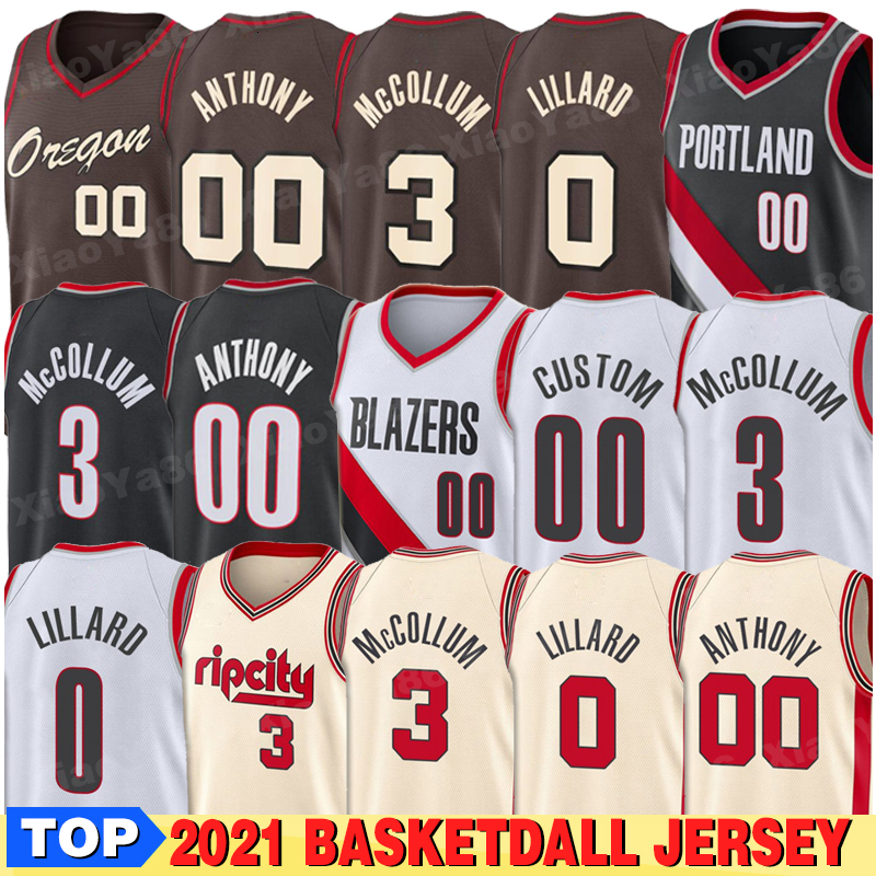 Trailblazers Damian 0 Lillard Jersey Carmelo 00 Anthony Jerseys City Basketball Uniform, Black
Trailblazers Damian 0 Lillard Jersey Carmelo 00 Anthony Jerseys City Basketball Uniform, Black