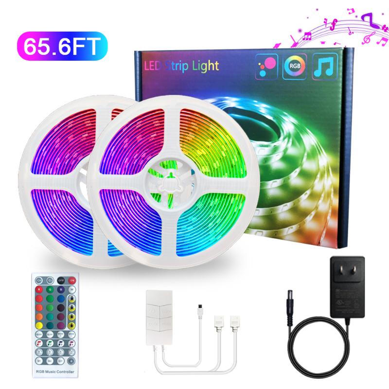 Backlight 20M 12V LED Strip Light For 40-60 Inch Music Sync Highlight Lamp Beads Lighting Kit With Remote Strips
Backlight 20M 12V LED Strip Light For 40-60 Inch Music Sync Highlight Lamp Beads Lighting Kit With Remote Strips