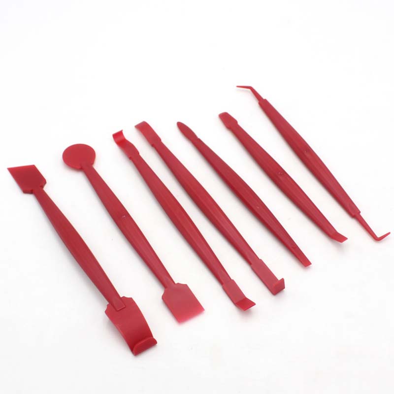 7pcs/Set Car Vinyl Wrap Film Squeegee Scraper Tools Edge-Closing Tool For Automobile Films Sticking Auto Styling Accessories
