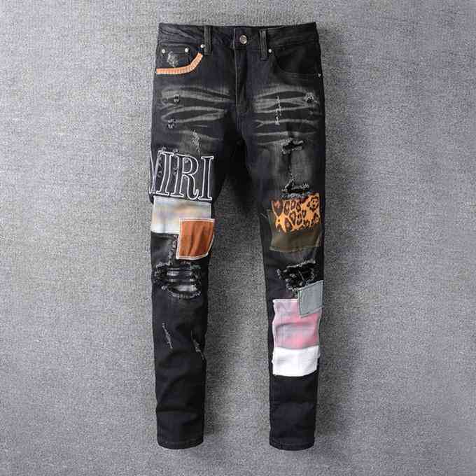 2022 new hip-hop high street fashion brand jeans retro torn fold stitching men's digner motorcycle riding slim size sky blue dark gray polo
2022 new hip-hop high street fashion brand jeans retro torn fold stitching men's digner motorcycle riding slim size sky blue dark gray polo