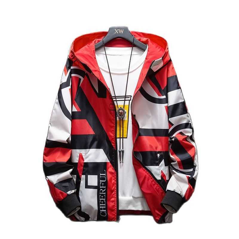 Men's Double-sided Jacket Geometric Pattern Windbreaker Lightweight Coat - 7XL 2021 Korean Youth Trend Plus Size Coat X0621, Blue
Men's Double-sided Jacket Geometric Pattern Windbreaker Lightweight Coat - 7XL 2021 Korean Youth Trend Plus Size Coat X0621, Blue