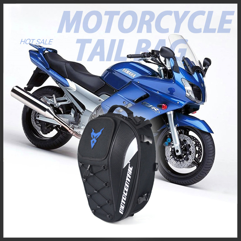 Motorcycle Tail Bags Back Seat-Bag Travel Bag Waterproof Motorbike Scooter Sports Lage Rear Seat Rider Backpack