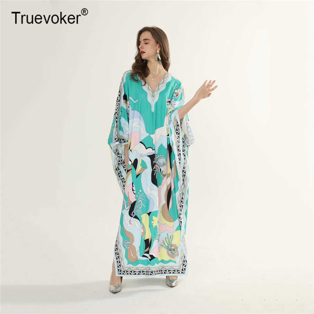 Truevoker Autumn Runway Dres's Batwing Sleeve Geometry Print Jersey Silk Maxi Long Loose Dresses Plus Size 7XXL 210602, Knitting cotton
Truevoker Autumn Runway Dres's Batwing Sleeve Geometry Print Jersey Silk Maxi Long Loose Dresses Plus Size 7XXL 210602, Knitting cotton