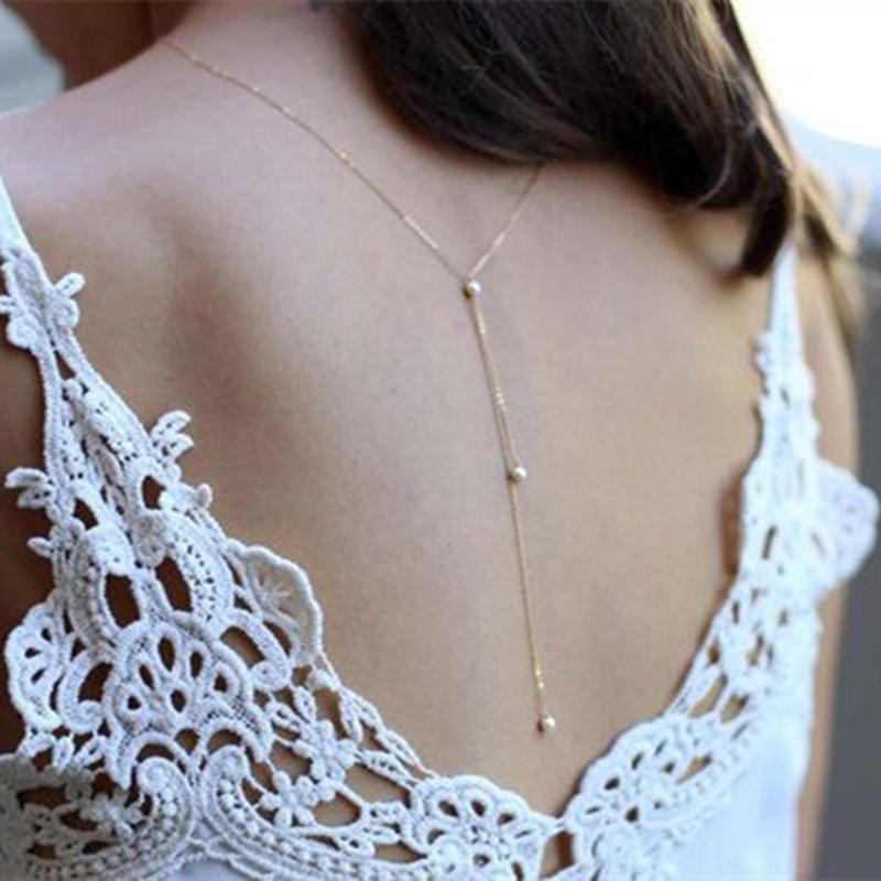 Pendant Necklaces Tassel Pearl Love Necklace Back Chain Wedding Fashion Jewelry Accessories For Women 2021
Pendant Necklaces Tassel Pearl Love Necklace Back Chain Wedding Fashion Jewelry Accessories For Women 2021