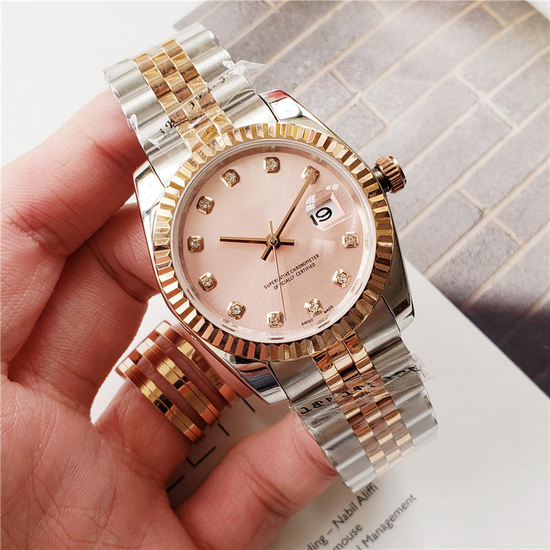 Top Women Watch Automatic Mechanical Watches 36mm Fashion Business Wristwatches Waterproof Wristwatch Montre De Luxe Gift, Slivery;brown
Top Women Watch Automatic Mechanical Watches 36mm Fashion Business Wristwatches Waterproof Wristwatch Montre De Luxe Gift, Slivery;brown