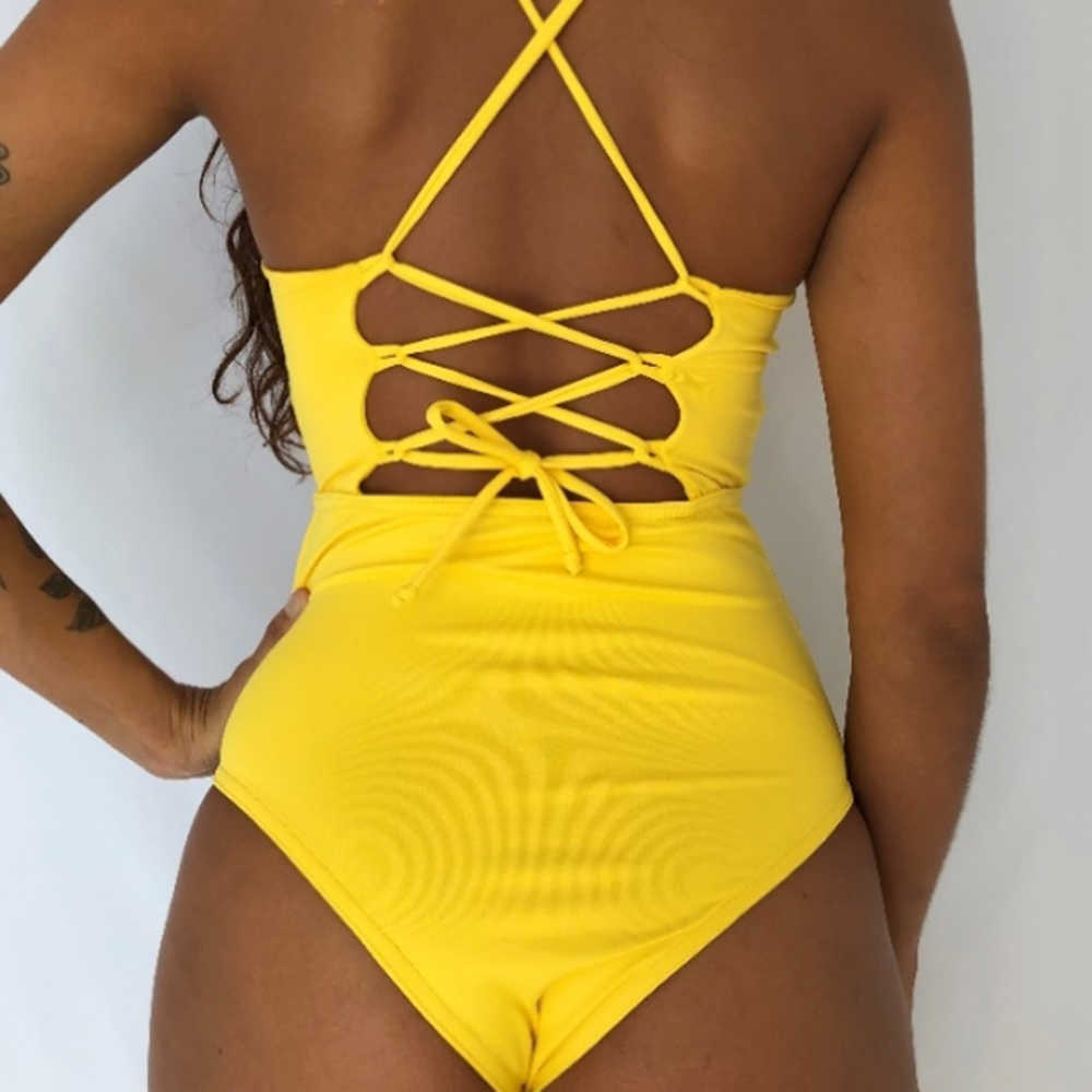 Arrival Bathing Suit Women Swimsuit Hollow Out Swimwear Summer Beachwear 210611