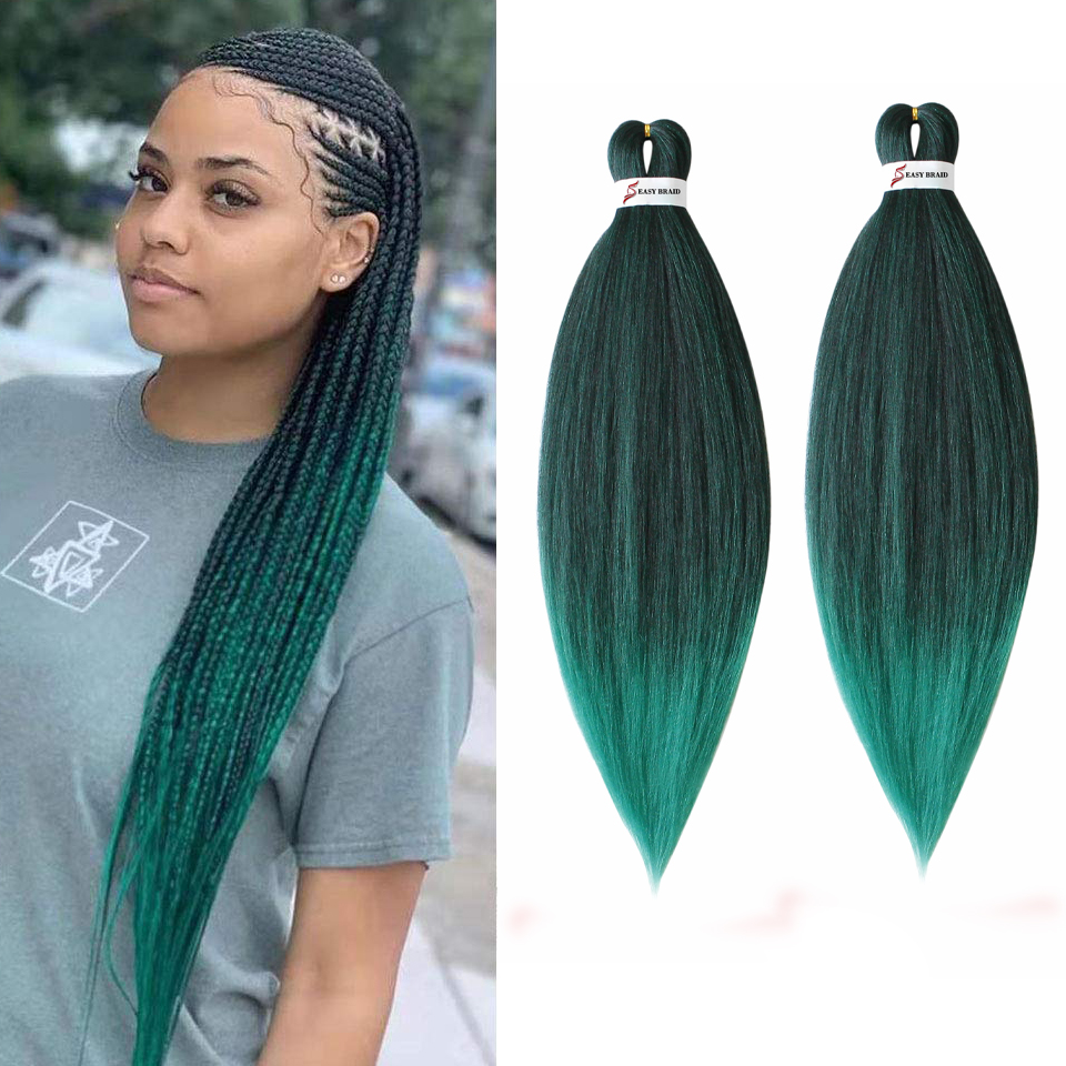 Lans 26" Pre Stretched Ombre Braiding Hair Easy Jumbo Braids Hair 90G/PCS Synthetic Crochet Braid Hair Extensions, E37
Lans 26" Pre Stretched Ombre Braiding Hair Easy Jumbo Braids Hair 90G/PCS Synthetic Crochet Braid Hair Extensions, E37