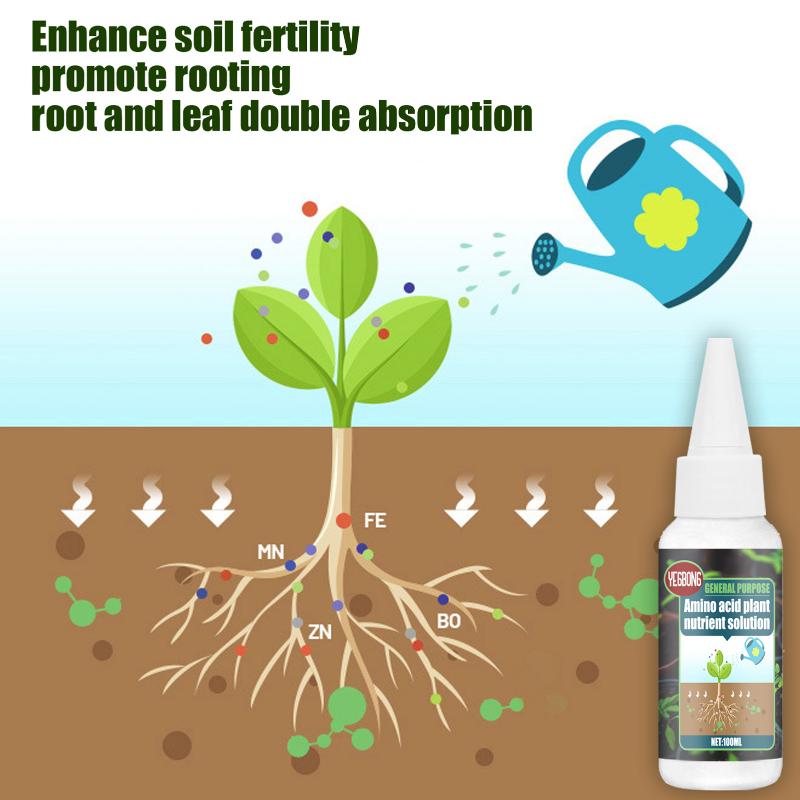 30ml Amino Acid Plant Nutrient Solution Growing Solutions Highly Concentrated Flower Fertilizer Pot Planters & Pots 
30ml Amino Acid Plant Nutrient Solution Growing Solutions Highly Concentrated Flower Fertilizer Pot Planters & Pots
