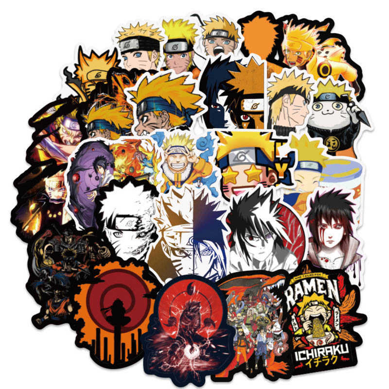 100 PCS/Set Waterproof Japan Anime Naruto Stickers For Laptop Car Trunk Skateboard Guitar Fridge Backpack Decal Toy Sticker Q0529
100 PCS/Set Waterproof Japan Anime Naruto Stickers For Laptop Car Trunk Skateboard Guitar Fridge Backpack Decal Toy Sticker Q0529