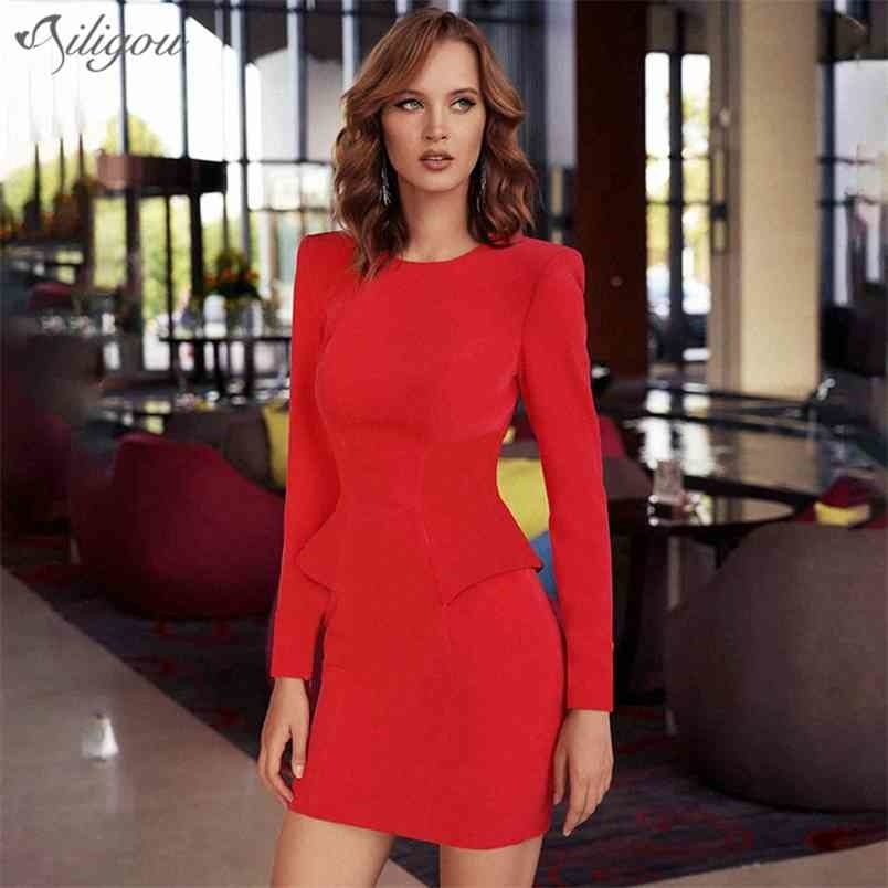 Free Women' Summer Elegant Long Sleeve O Neck Red Mini Bodycon Bandage Sexy Party Dress Vestidos 210525
Free Women' Summer Elegant Long Sleeve O Neck Red Mini Bodycon Bandage Sexy Party Dress Vestidos 210525