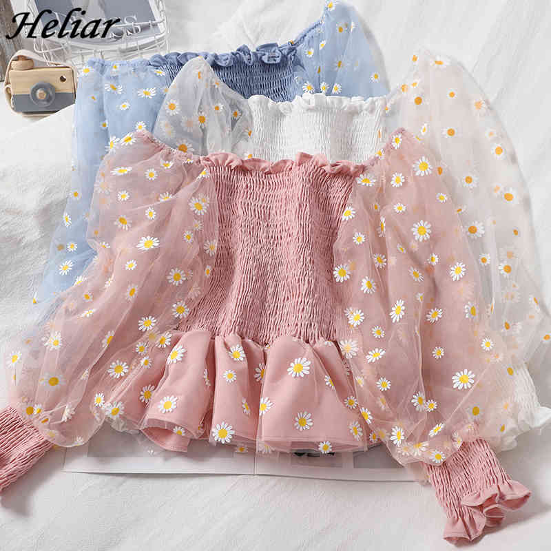 Sexy Off Shoulder Blouse Embroidery Floral Pleat Women Short Tops Spring Long Sleeve Sweet Blouses 210518, Blue
Sexy Off Shoulder Blouse Embroidery Floral Pleat Women Short Tops Spring Long Sleeve Sweet Blouses 210518, Blue