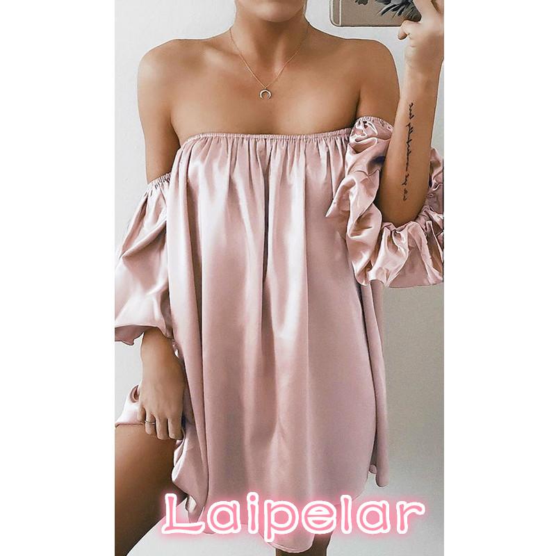 Women' Blouses & Shirts Party Sexy Off Shoulder Female Blusas Women Puff Sleeve Soft Satin Blouse Kimono Femme Blusa Mujer Cold Tops, Khaki
Women' Blouses & Shirts Party Sexy Off Shoulder Female Blusas Women Puff Sleeve Soft Satin Blouse Kimono Femme Blusa Mujer Cold Tops, Khaki