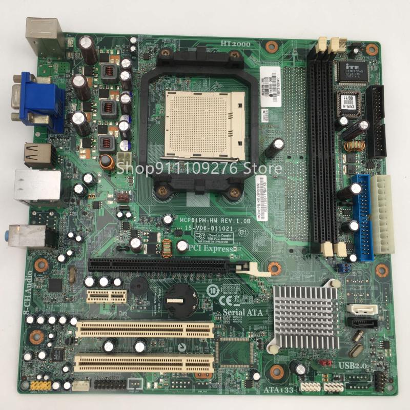 Motherboards Original Disassemble Desktop Motherboard For MCP61PM-HM 15-V06-011021 P/N:5189-0464 C61 AM2 DDR2
Motherboards Original Disassemble Desktop Motherboard For MCP61PM-HM 15-V06-011021 P/N:5189-0464 C61 AM2 DDR2