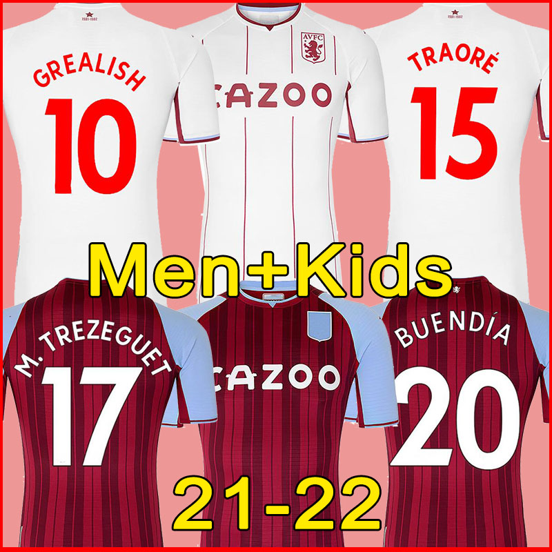 21 22 Aston Soccer Jerseys villa GREALISH BUENDÃA TRAORE BARKLEY Football Shirt 2021 2022 WATKINS WESLEY GHAZI M.TREZEGUET McGINN men + kids kits, Black;yellow
21 22 Aston Soccer Jerseys villa GREALISH BUENDÃA TRAORE BARKLEY Football Shirt 2021 2022 WATKINS WESLEY GHAZI M.TREZEGUET McGINN men + kids kits, Black;yellow