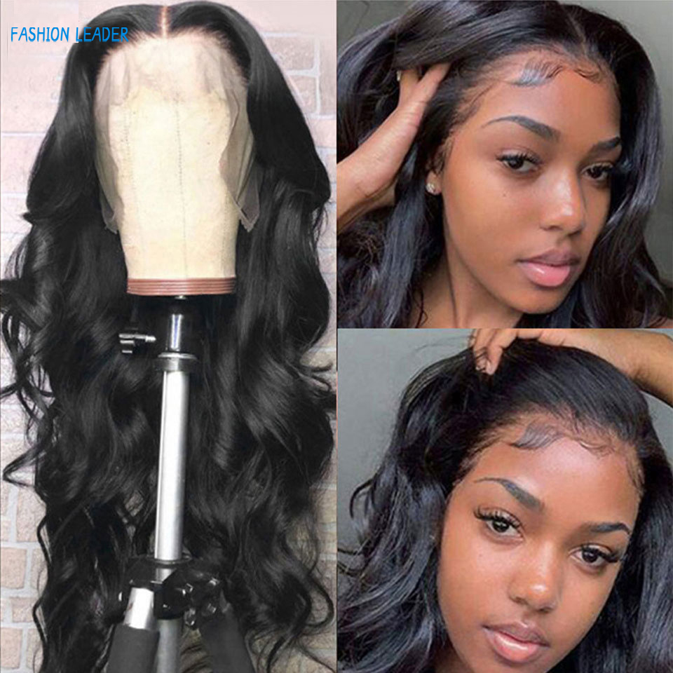 Body Wave Lace Front Wig 13x4 Lace Front Wig Pre Plucked Brazilian Wavy Human Hair Remy Transparent Lace Frontal Wigs for Women, Natural color
Body Wave Lace Front Wig 13x4 Lace Front Wig Pre Plucked Brazilian Wavy Human Hair Remy Transparent Lace Frontal Wigs for Women, Natural color