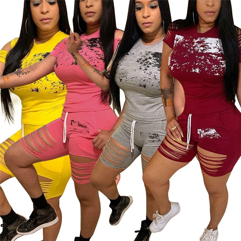Womens Outfits Two Pieces Set Tracksuits Short Sleeve Shorts Top Sportswear Ladies Pants Suits 2021 Type Selling klw6336, Gray
Womens Outfits Two Pieces Set Tracksuits Short Sleeve Shorts Top Sportswear Ladies Pants Suits 2021 Type Selling klw6336, Gray