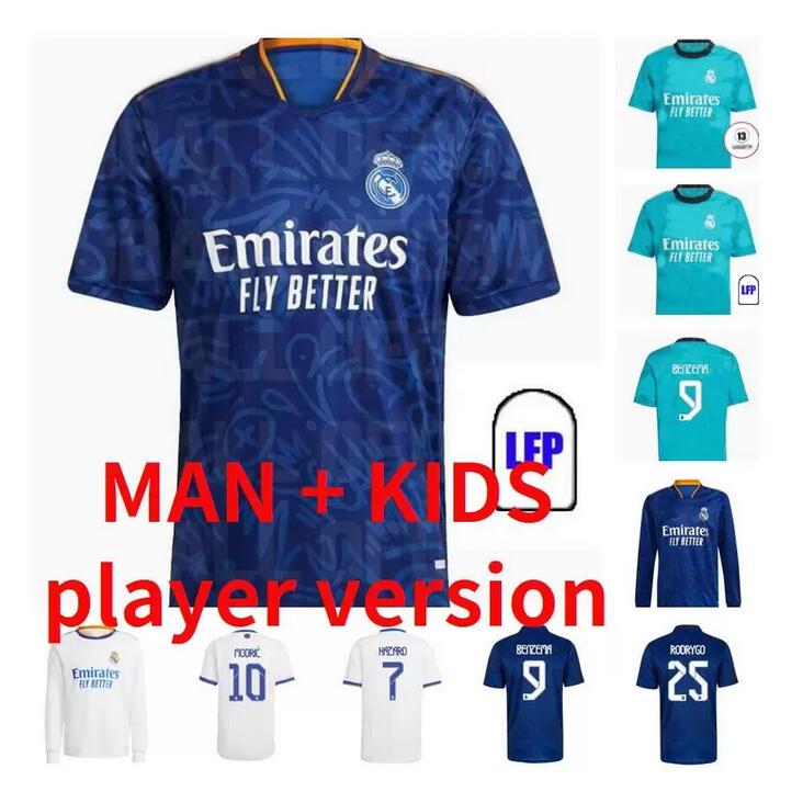 Hazard Camisas De Futebol kids 2021 2022 Real Madrid soccer Jerseys SERGIO RAMOS BENZEMA MODRIC equipacion Eden Goalkeeper equipment realmad, Black;yellow
Hazard Camisas De Futebol kids 2021 2022 Real Madrid soccer Jerseys SERGIO RAMOS BENZEMA MODRIC equipacion Eden Goalkeeper equipment realmad, Black;yellow