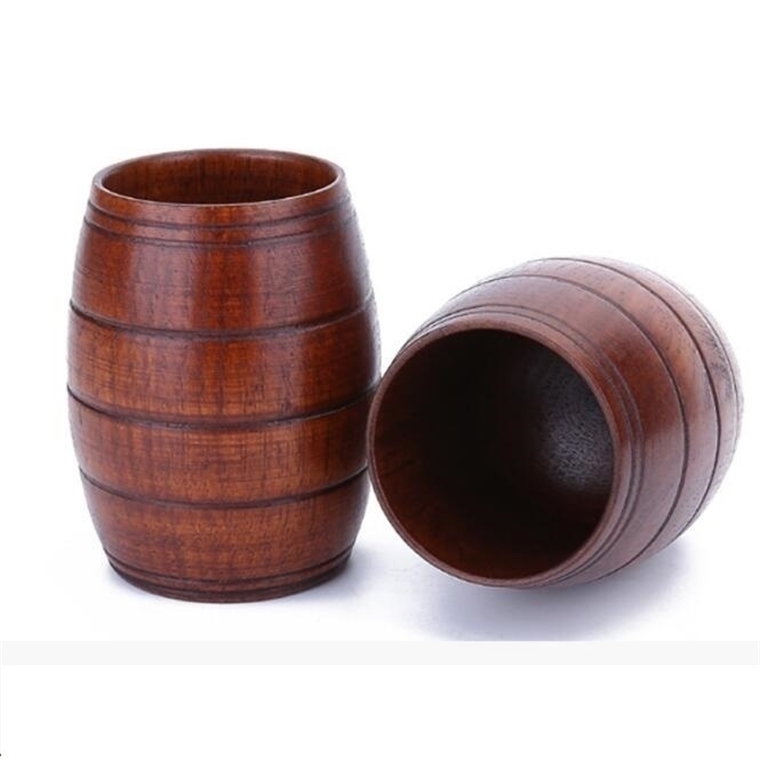 Wooden Barrel Shaped Beer Mug crestive wood beer cup chicken bar drinkware wine glass portable wooden tumbler
Wooden Barrel Shaped Beer Mug crestive wood beer cup chicken bar drinkware wine glass portable wooden tumbler