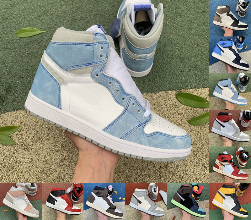 High 1 1s basketball shoes OG Hyper Royal Black red Toe University Blue Smoke Grey Obsidian UNC Dark Mocha Twist men women running sneakers, White;red
High 1 1s basketball shoes OG Hyper Royal Black red Toe University Blue Smoke Grey Obsidian UNC Dark Mocha Twist men women running sneakers, White;red