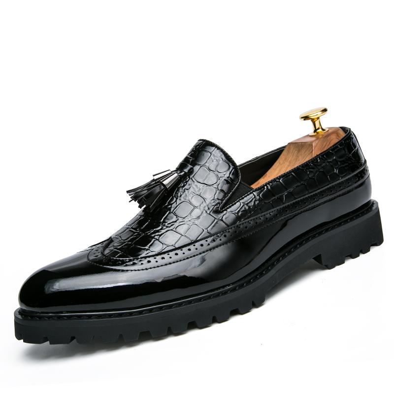 Dress Shoes Men Tassel Loafers PU Leather Formal Elegant Shoe Simple Slip On Man Casual Footwear, Red
Dress Shoes Men Tassel Loafers PU Leather Formal Elegant Shoe Simple Slip On Man Casual Footwear, Red