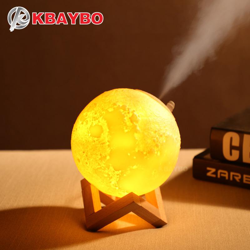 880ml USB Moon Humidifier Aroma Diffuser Ultrasonic Essential Oil Air Lamp Night Light Cool Mist Purifier Humidifiers
880ml USB Moon Humidifier Aroma Diffuser Ultrasonic Essential Oil Air Lamp Night Light Cool Mist Purifier Humidifiers