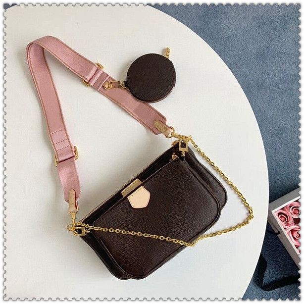2021 Brand designer Shoulder Bags Multi Pochette Accessoires Purses Women Luxury Fashion Favorite Mini 3pcs set Combination Handbags Crossbo
2021 Brand designer Shoulder Bags Multi Pochette Accessoires Purses Women Luxury Fashion Favorite Mini 3pcs set Combination Handbags Crossbo