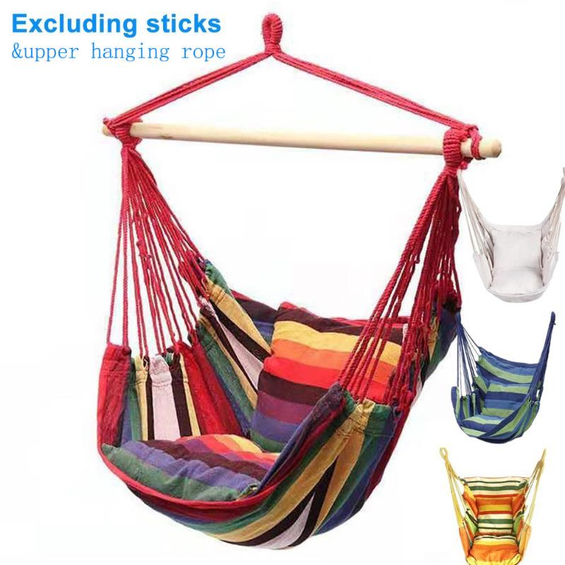Camp Furniture Portable Hammock Chair Canvas Bed Hammocks Garden Swing Hanging Leisure Lazy Rope Indoor Bedroom Seat Camping
Camp Furniture Portable Hammock Chair Canvas Bed Hammocks Garden Swing Hanging Leisure Lazy Rope Indoor Bedroom Seat Camping