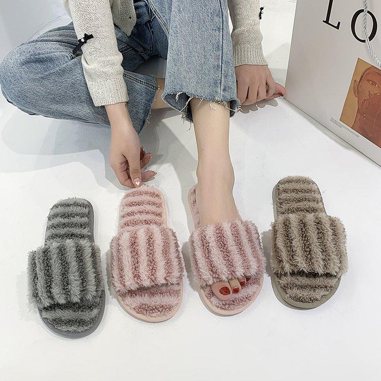 Slippers 2021 Autumn And Winter Ladies Cotton Plush Fashion Shoes Comfortable Women's, Gray
Slippers 2021 Autumn And Winter Ladies Cotton Plush Fashion Shoes Comfortable Women's, Gray