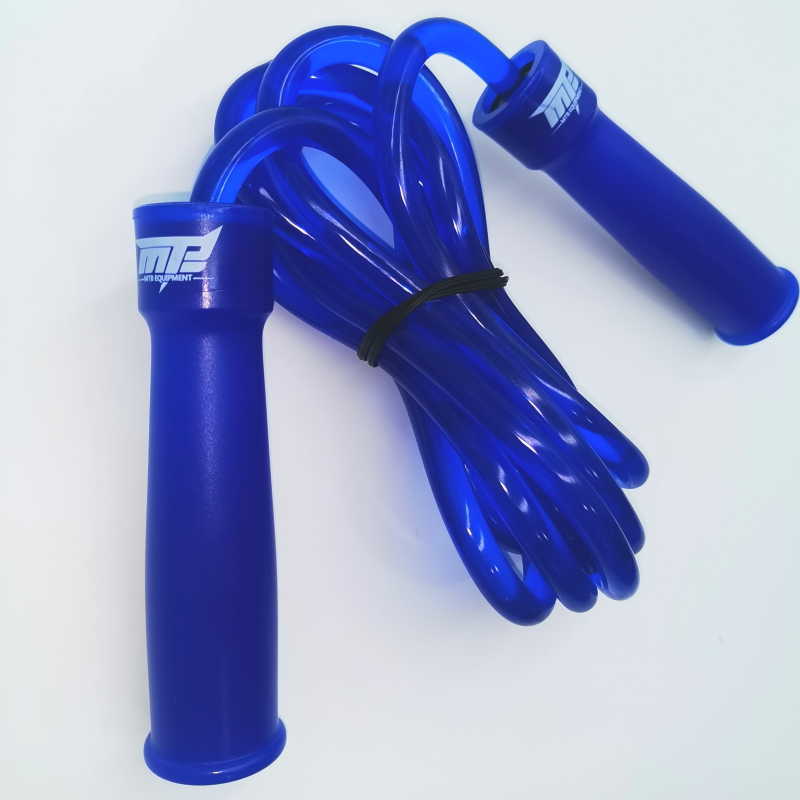 450g 10mm PVC boxing boxer heavy thick jump skip rope KickBoxing MMA Gym Bearing Skip Rope 210705