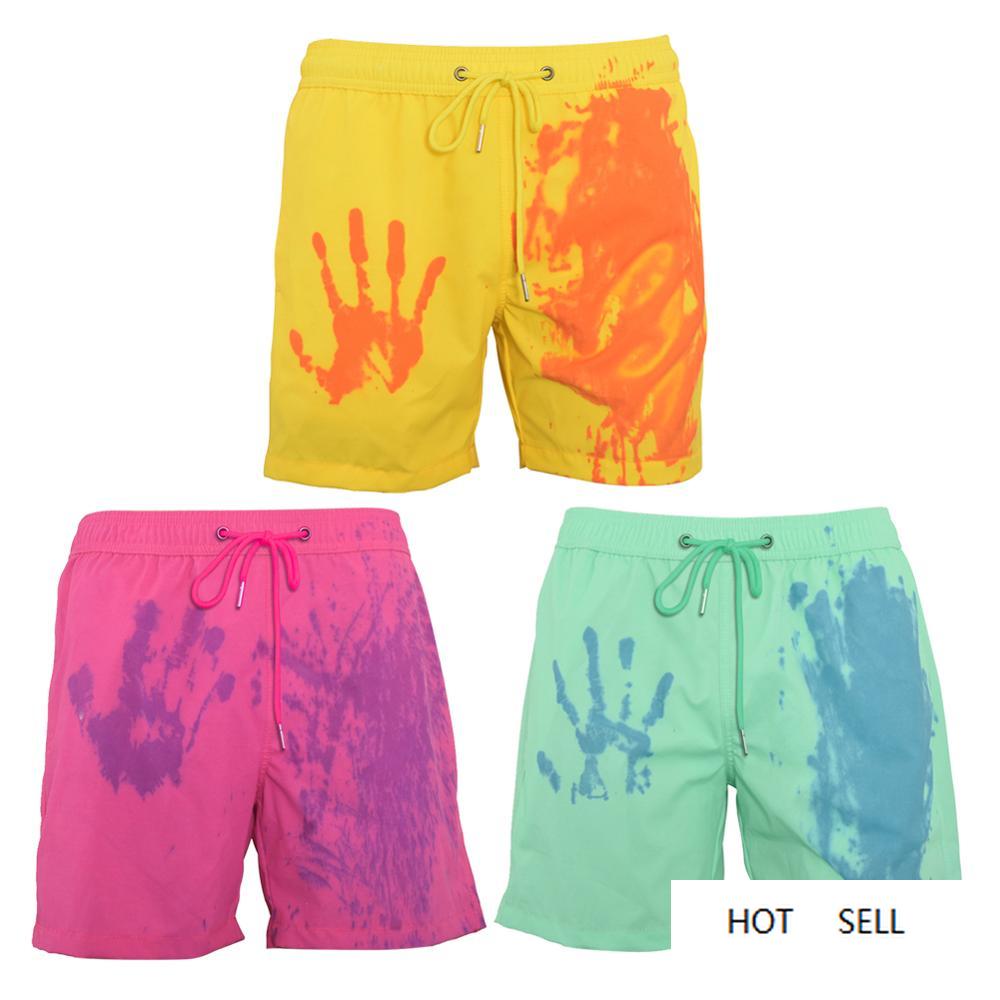 Beach Shorts Men Magical Color Change Swimming Short Trunks Summer Swimsuit Swimwear Shorts Quick Dry Bathing Beach Pants 
Beach Shorts Men Magical Color Change Swimming Short Trunks Summer Swimsuit Swimwear Shorts Quick Dry Bathing Beach Pants