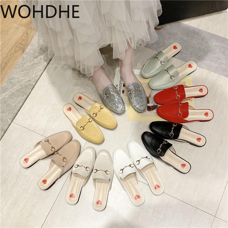 Brand Designer Women Slippers Slip On Mules Low Heel Casual Shoes British Buckle Slides Square Toe Heels Summer Footwear, Black
Brand Designer Women Slippers Slip On Mules Low Heel Casual Shoes British Buckle Slides Square Toe Heels Summer Footwear, Black