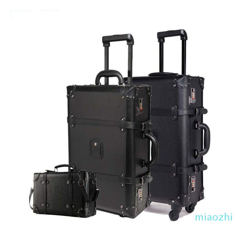 Suitcases 24 Inch Retro Rolling Luggage Set Spinner Women Password Trolley Suitcase Wheels 20 Vintage Cabin Travel Bag Trunk
Suitcases 24 Inch Retro Rolling Luggage Set Spinner Women Password Trolley Suitcase Wheels 20 Vintage Cabin Travel Bag Trunk