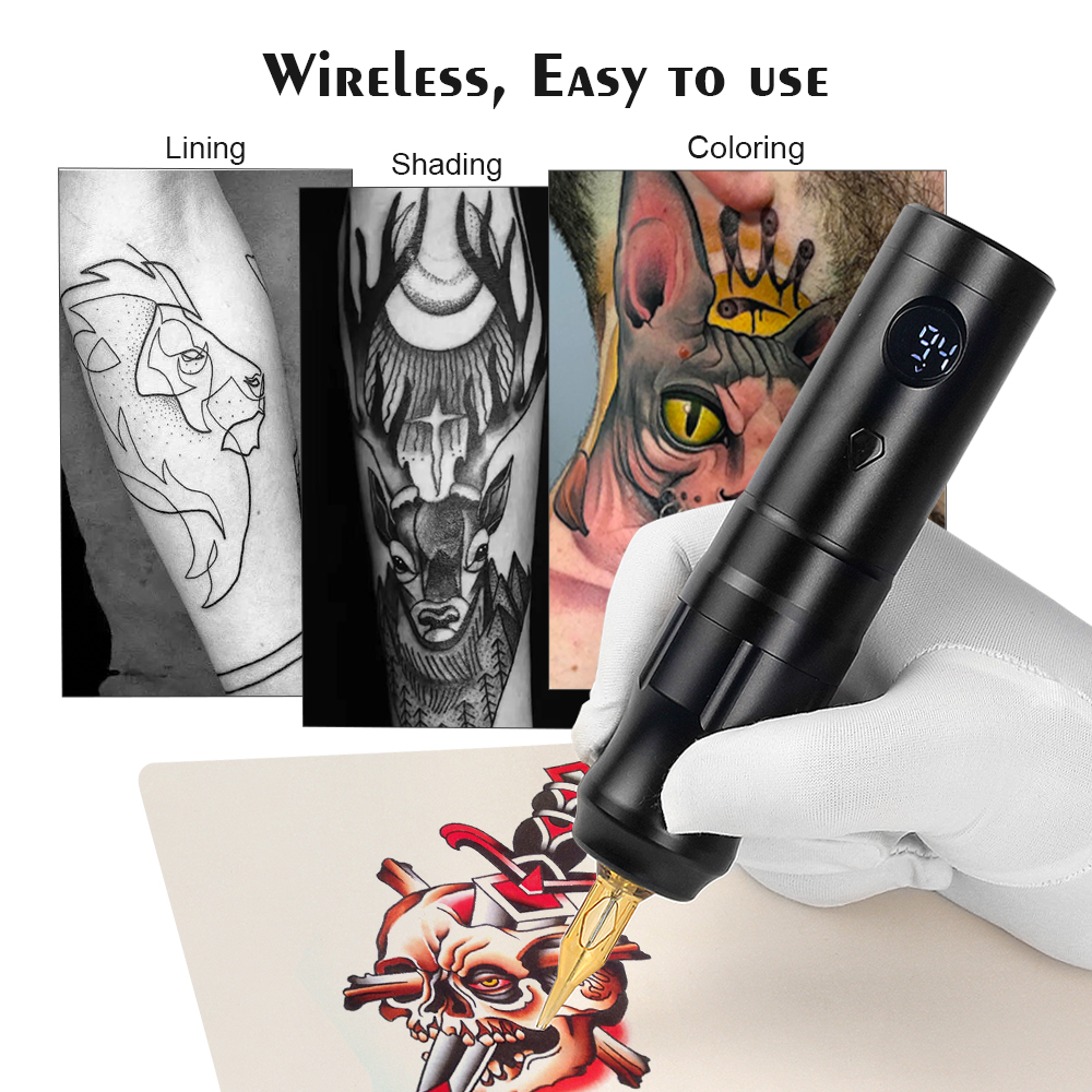 Wireless Tattoo Machine Pen Eyebrow Tattoo Machine for Tattoo PMU Body Art Wireless Pen Wireless Battery Pen Fast ChargeScouts
Wireless Tattoo Machine Pen Eyebrow Tattoo Machine for Tattoo PMU Body Art Wireless Pen Wireless Battery Pen Fast ChargeScouts