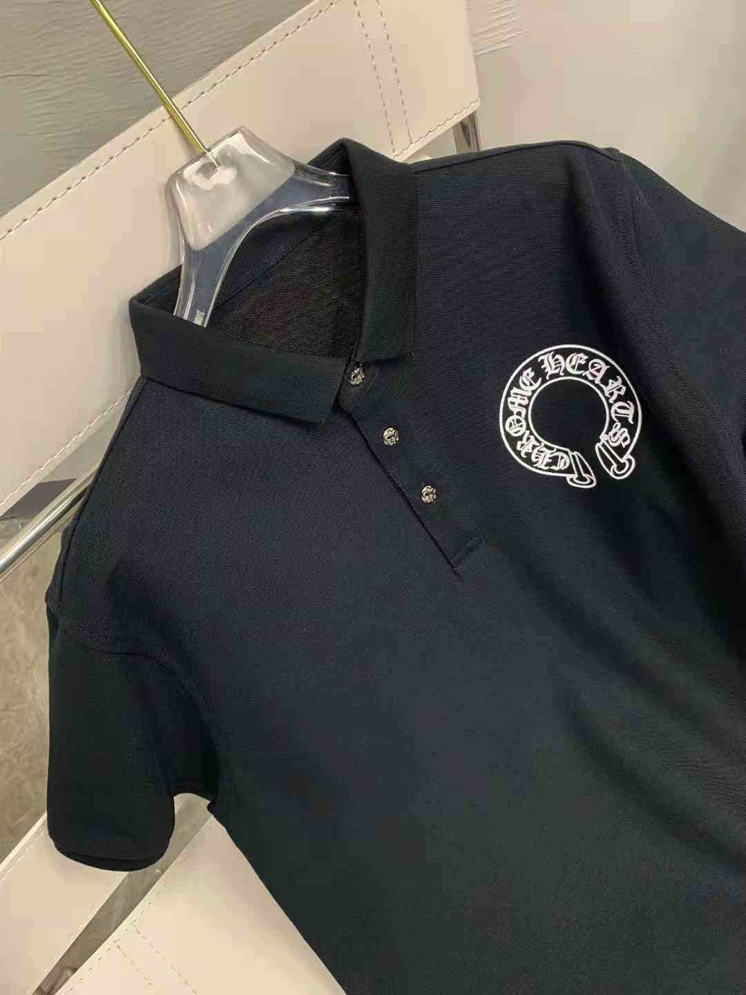 Factory Hearts Chrome 2021 Summer Fashion Brand New Short Sleeve Polo Shirt Crosin Sanskrit Print for Men and Women, White;black
Factory Hearts Chrome 2021 Summer Fashion Brand New Short Sleeve Polo Shirt Crosin Sanskrit Print for Men and Women, White;black