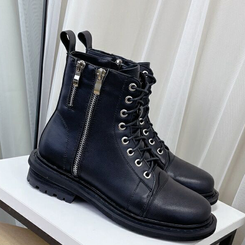 Snow Boots Designer Women's Combat Ankle Leather Motorcycle Fabric Insert Australian Martin Winter Work Shoes, Extra shoebox
Snow Boots Designer Women's Combat Ankle Leather Motorcycle Fabric Insert Australian Martin Winter Work Shoes, Extra shoebox