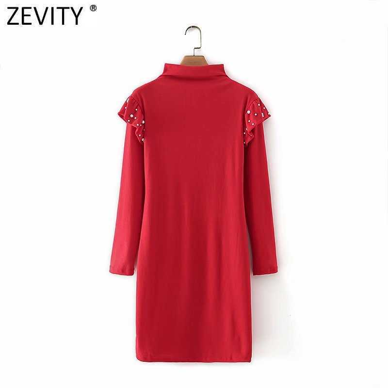 Zevity Women Fashion Stand Collar Beading Decoratoin Ruffles Red Mini Dress Female Long Sleeve Casual Party Vestidos DS4954 210603, As pic ds4954fxjc
Zevity Women Fashion Stand Collar Beading Decoratoin Ruffles Red Mini Dress Female Long Sleeve Casual Party Vestidos DS4954 210603, As pic ds4954fxjc
