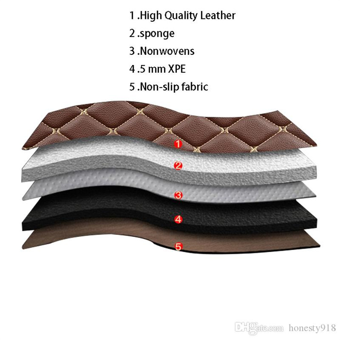 Suitable for BMW 3 4 5 6 7 8 series car mats non-toxic and tasteless leather U material quality guaranteed