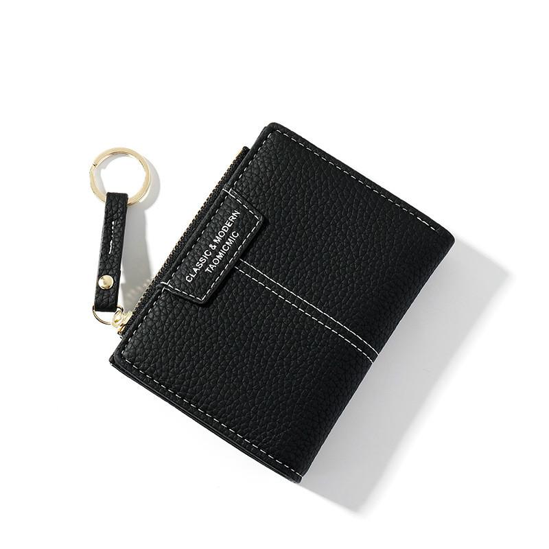 Card Holders Women Wallet Small Cute Short PU Leather Wallets Zipper Purses Portefeuille Female Purse Clutch, Black
Card Holders Women Wallet Small Cute Short PU Leather Wallets Zipper Purses Portefeuille Female Purse Clutch, Black