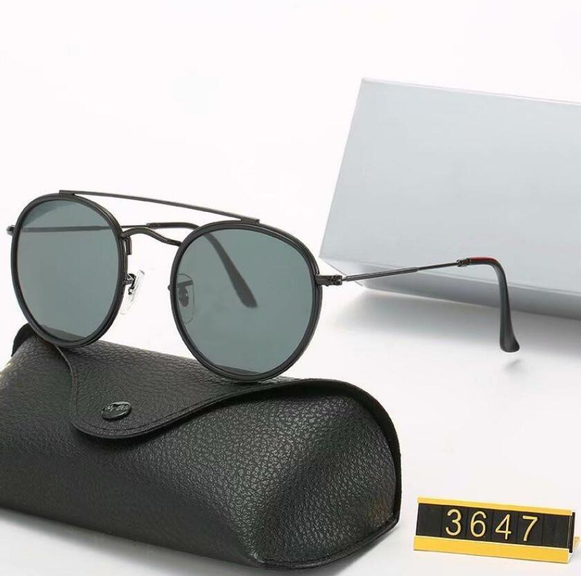 Luxury designer Sunglasses Mens Women metal frame Mirror polaroid Lenses driver Sun Glasses with brown cases and box 3647, White;black
Luxury designer Sunglasses Mens Women metal frame Mirror polaroid Lenses driver Sun Glasses with brown cases and box 3647, White;black