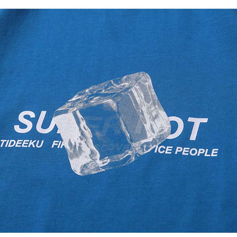Men's Tshirt Summer Short Sleeve Ice Cubes Printed Hip Hop Oversized Cotton Casual Harajuku Streetwear Top Tshirts Clothing 210601