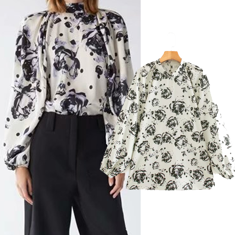Women's Blouses & Shirts New Fashion Women Flower print Short chiffon shirt Turn-down Collar Long Sleeve Chiffon Shirt Casual Loos, Beige
Women's Blouses & Shirts New Fashion Women Flower print Short chiffon shirt Turn-down Collar Long Sleeve Chiffon Shirt Casual Loos, Beige